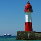 The Sochi seaport lighthouse
